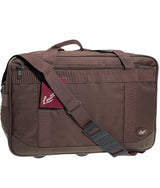 44L Foldable Duffel Bag Gym Sports Luggage Travel Foldaway School Bags - Rust - Front View