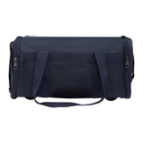 28L Travel Foldable Duffel Bag Gym Sports Luggage Foldaway School Bags - Dark Navy - Top-Down View