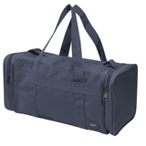 28L Travel Foldable Duffel Bag Gym Sports Luggage Foldaway School Bags - Dark Navy - Front View