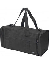 28L Versatile Foldable Duffel Bag for Gym, Travel, and School - Black - Front View