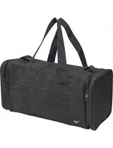 28L Foldable Duffel Bag Travel Gym Sports Luggage Waterproof Polyester - Black