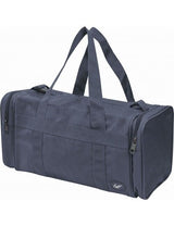 28L Foldable Duffel Bag Travel Gym Sports Luggage Waterproof Polyester - Navy - 45-Degree Angle