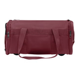 28L Travel Foldable Duffel Bag Gym Sports Luggage Foldaway School Bags - Maroon - Side View