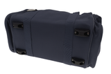 28L Travel Foldable Duffel Bag Gym Sports Luggage Foldaway School Bags - Navy - Top-Down View