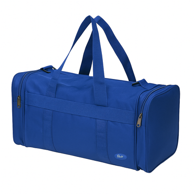 28L Travel Foldable Duffel Bag Gym Sports Luggage Foldaway School Bags - Royal Blue
