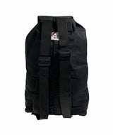 26L Foldable Deep Backpack Bag Gym Sports Luggage Travel Back Pack - Black - Side View