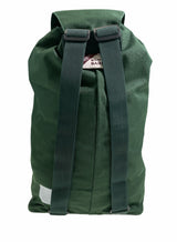 26L Foldable Deep Backpack Bag Gym Sports Luggage Travel Back Pack - Bottle Green - Side View