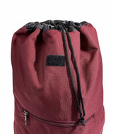 26L Foldable Deep Backpack Bag Gym Sports Luggage Travel Back Pack - Maroon - 45-Degree Angle