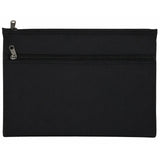 Leuts Jumbo Pencil Case Zip Large Capacity Pen Pouch Compartments - Black