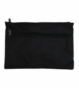 Leuts Twin Zip Jumbo Pencil Case Travel Bag Pouch Storage School Office Pen - Black - Side View