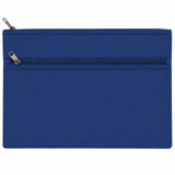 Leuts Jumbo Pencil Case Zip Large Capacity Pen Pouch Compartments - Royal Blue - Side View