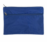 Leuts Jumbo Pencil Case Zip Large Capacity Pen Pouch Compartments - Royal Blue