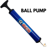 BALL PUMP Air Inflator Soccer Basketball Football Needle Fitness Portable - Front View