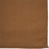 Paisley Print Cotton Durag Bandanna - Versatile Summer Biker Scarf in Brown - Top-Down View