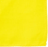 Paisley Print Cotton Durag Bandana Head Wrap Scarf - Summer Yellow Biker Essential - Top-Down View