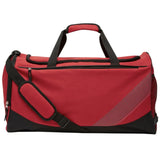 Large Foldable Sports Gym Duffle Bag Waterproof Travel Duffel Bag - Red - Front View