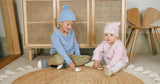Cozy Bear Beanie Hat for Babies & Kids - Winter Warmth - 3-12 Months - Side View