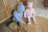 Cozy Bear Beanie Hat for Babies & Kids - Winter Warmth - 3-12 Months - Rear View
