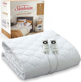 Sunbeam Sleep Perfect Soft Heated Washable Quilted Electric Blanket - King - Side View