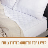 Sunbeam Sleep Perfect Soft Heated Washable Quilted Electric Blanket - King - Top-Down View