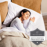 Sunbeam Sleep Perfect Soft Heated Washable Quilted Electric Blanket - King - Low Angle