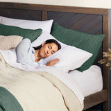 Sunbeam Sleep Perfect Super King Bed Wool Fleece Heated Blanket - 45-Degree Angle