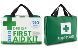 2x 210PCS EMERGENCY FIRST AID KIT Medical Travel Set Workplace Office ARTG BULK - Top-Down View