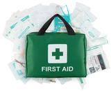 2x 210PCS EMERGENCY FIRST AID KIT Medical Travel Set Workplace Office ARTG BULK - 45-Degree Angle