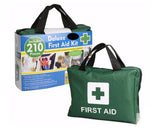 210PCS Emergency FIRST AID KIT Medical Travel Set Workplace Family Safety Office - Side View