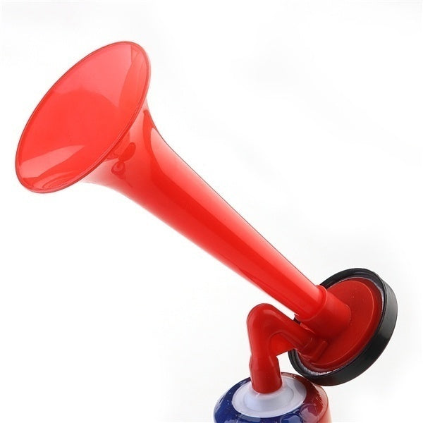 Reusable Handheld Air Horn - Loud Pump Action Klaxon for Parties and Events