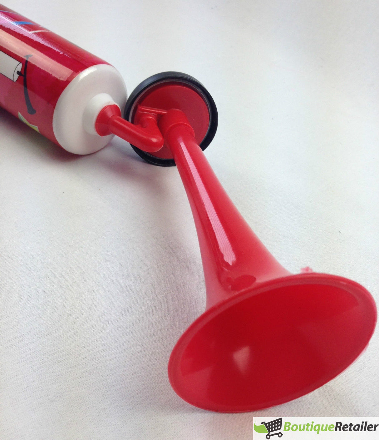 Reusable Handheld Air Horn - Loud Pump Action Klaxon for Parties and Events