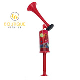 Reusable Handheld Air Horn - Loud Pump Action Klaxon for Parties and Events - Low Angle
