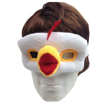 ANIMAL EYE MASK Party Costume Halloween Accessory - Chicken - Side View