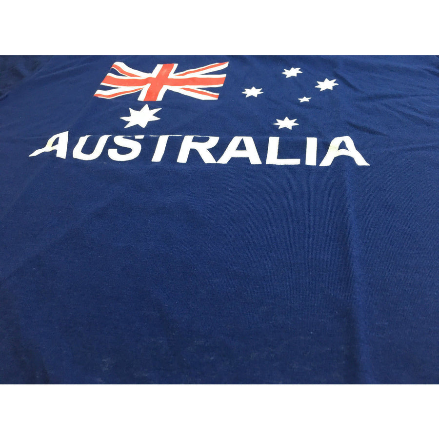 Adult AUSTRALIAN T Shirt Australia Day 100% COTTON Souvenir Tee Top Flag - Blue - X-Large, image 6