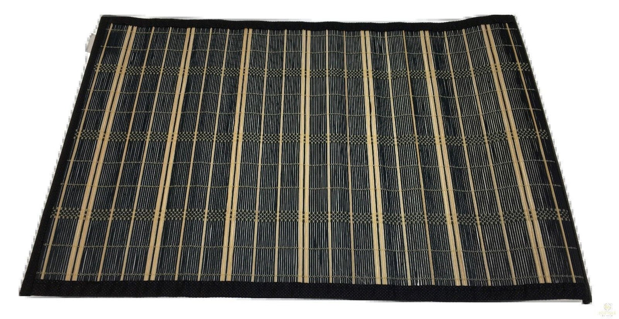 Natural Bamboo Placemats for Dining Table Decor - Eco-Friendly Party Set 45x30cm