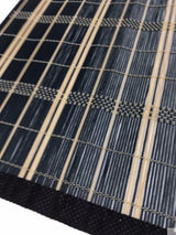 Natural Bamboo Placemats for Dining Table Decor - Eco-Friendly Party Set 45x30cm