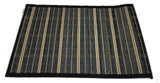 Set of 4 BAMBOO PLACEMATS Dinner Table Decor Party Natural Party 45x30cm BULK - Side View
