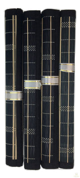 Set of 4 BAMBOO PLACEMATS Dinner Table Decor Party Natural Party 45x30cm BULK - 45-Degree Angle