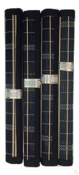 Set of 8 BAMBOO PLACEMATS Dinner Table Decor Party Natural Party 45x30cm BULK - 45-Degree Angle