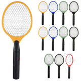 12-Pack Electric Insect Zapper Rackets for Flies, Mosquitoes, and Pests - Front View
