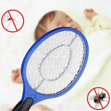 12-Pack Electric Insect Zapper Rackets for Flies, Mosquitoes, and Pests - 45-Degree Angle
