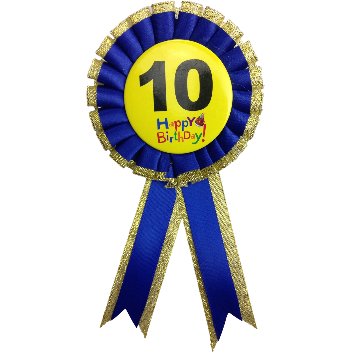 Kids' Birthday Badge Award Rosette - Fun Party Favor for Boys and Girls