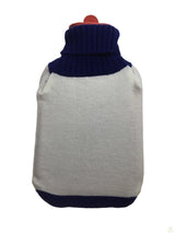 2L HOT WATER BOTTLE + Knitted Cover Winter Warm Rubber Bag Relaxing Warm Therapy - Extra Image
