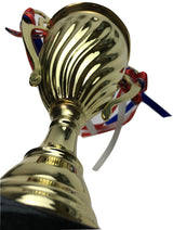 30cm TROPHY CUP Sport Award Football School Table Tennis Gold Winner - 45-Degree Angle