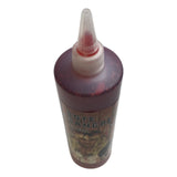 2x 450ml Bottle Vampire FAKE BLOOD Zombie Halloween Red Make Up Gel Cream Horror - Side View