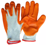 WORK GLOVES General Purpose Glove Safety Rubber Grip Non Slip Coated - Front View