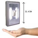 Brillar Wireless Light Switch with Cob Led Technology - Low Angle