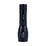Brillar Tactical Grade LED Torch 5 Modes Water Resistant Flashlight Light Bright - Rear View