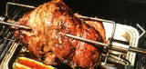 2pcs Rotisserie Spit Forks Roast Chicken Fork Kabob Skewer BBQ Spit Forks Gyro - 45-Degree Angle