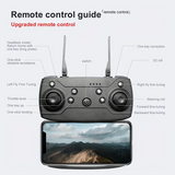 Beginner-Friendly HD Camera Drone with GPS & Remote Control - Side View